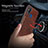 Custodia Silicone Ultra Sottile Morbida Cover con Magnetico S05D per Samsung Galaxy M31 Prime Edition