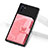 Custodia Silicone Ultra Sottile Morbida Cover con Magnetico S05D per Samsung Galaxy Note 10 5G Oro Rosa