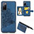 Custodia Silicone Ultra Sottile Morbida Cover con Magnetico S05D per Samsung Galaxy S20 Lite 5G