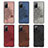 Custodia Silicone Ultra Sottile Morbida Cover con Magnetico S05D per Samsung Galaxy S20 Lite 5G