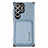 Custodia Silicone Ultra Sottile Morbida Cover con Magnetico S05D per Samsung Galaxy S21 Ultra 5G