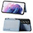 Custodia Silicone Ultra Sottile Morbida Cover con Magnetico S05D per Samsung Galaxy S22 5G