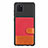 Custodia Silicone Ultra Sottile Morbida Cover con Magnetico S06D per Samsung Galaxy Note 10 Lite Rosso