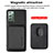 Custodia Silicone Ultra Sottile Morbida Cover con Magnetico S06D per Samsung Galaxy Note 20 5G