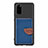 Custodia Silicone Ultra Sottile Morbida Cover con Magnetico S06D per Samsung Galaxy S20 5G