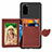 Custodia Silicone Ultra Sottile Morbida Cover con Magnetico S06D per Samsung Galaxy S20 5G