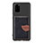 Custodia Silicone Ultra Sottile Morbida Cover con Magnetico S06D per Samsung Galaxy S20 Plus 5G Nero