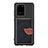Custodia Silicone Ultra Sottile Morbida Cover con Magnetico S06D per Samsung Galaxy S20 Ultra
