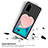 Custodia Silicone Ultra Sottile Morbida Cover con Magnetico S07D per Samsung Galaxy S20 5G
