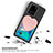 Custodia Silicone Ultra Sottile Morbida Cover con Magnetico S07D per Samsung Galaxy S20 Ultra