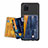 Custodia Silicone Ultra Sottile Morbida Cover con Magnetico S08D per Samsung Galaxy A81