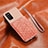 Custodia Silicone Ultra Sottile Morbida Cover con Magnetico S08D per Samsung Galaxy F02S SM-E025F Rosa