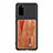 Custodia Silicone Ultra Sottile Morbida Cover con Magnetico S08D per Samsung Galaxy S20 5G