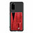 Custodia Silicone Ultra Sottile Morbida Cover con Magnetico S08D per Samsung Galaxy S20 5G