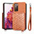 Custodia Silicone Ultra Sottile Morbida Cover con Magnetico S08D per Samsung Galaxy S20 Lite 5G