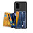 Custodia Silicone Ultra Sottile Morbida Cover con Magnetico S08D per Samsung Galaxy S20 Plus 5G