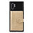 Custodia Silicone Ultra Sottile Morbida Cover con Magnetico S09D per Samsung Galaxy Note 10 Plus 5G