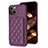 Custodia Silicone Ultra Sottile Morbida Cover con Magnetico S10D per Apple iPhone 13