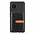 Custodia Silicone Ultra Sottile Morbida Cover con Magnetico S10D per Samsung Galaxy Note 10 Lite Nero