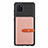 Custodia Silicone Ultra Sottile Morbida Cover con Magnetico S10D per Samsung Galaxy Note 10 Lite Rosa