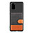Custodia Silicone Ultra Sottile Morbida Cover con Magnetico S10D per Samsung Galaxy S20 Plus 5G Nero