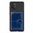 Custodia Silicone Ultra Sottile Morbida Cover con Magnetico S11D per Samsung Galaxy S10 Lite