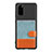 Custodia Silicone Ultra Sottile Morbida Cover con Magnetico S11D per Samsung Galaxy S20 5G Blu