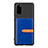 Custodia Silicone Ultra Sottile Morbida Cover con Magnetico S12D per Samsung Galaxy S20 5G