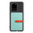 Custodia Silicone Ultra Sottile Morbida Cover con Magnetico S12D per Samsung Galaxy S20 Ultra 5G