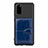 Custodia Silicone Ultra Sottile Morbida Cover con Magnetico S13D per Samsung Galaxy S20 5G