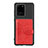 Custodia Silicone Ultra Sottile Morbida Cover con Magnetico S13D per Samsung Galaxy S20 Ultra