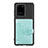Custodia Silicone Ultra Sottile Morbida Cover con Magnetico S13D per Samsung Galaxy S20 Ultra