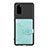 Custodia Silicone Ultra Sottile Morbida Cover con Magnetico S14D per Samsung Galaxy S20 5G Azzurro