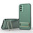 Custodia Silicone Ultra Sottile Morbida Cover con Supporto KC1 per Samsung Galaxy A14 5G