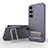 Custodia Silicone Ultra Sottile Morbida Cover con Supporto KC1 per Samsung Galaxy S22 5G