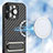 Custodia Silicone Ultra Sottile Morbida Cover con Supporto KC2 per Apple iPhone 13 Pro