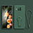 Custodia Silicone Ultra Sottile Morbida Cover con Supporto per Xiaomi Mi 10T Lite 5G Verde Notte