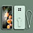 Custodia Silicone Ultra Sottile Morbida Cover con Supporto per Xiaomi Mi 10T Lite 5G Verde Pastello