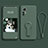 Custodia Silicone Ultra Sottile Morbida Cover con Supporto per Xiaomi Mi 12 5G Verde