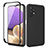 Custodia Silicone Ultra Sottile Morbida Cover Fronte e Retro 360 Gradi MJ1 per Samsung Galaxy A32 5G Nero