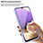 Custodia Silicone Ultra Sottile Morbida Cover Fronte e Retro 360 Gradi MJ1 per Samsung Galaxy M32 5G