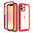 Custodia Silicone Ultra Sottile Morbida Cover Fronte e Retro 360 Gradi per Apple iPhone 13 Pro Max