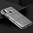 Custodia Silicone Ultra Sottile Morbida Cover Fronte e Retro 360 Gradi per Huawei P Smart (2019) Argento