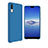 Custodia Silicone Ultra Sottile Morbida Cover Fronte e Retro 360 Gradi per Huawei P20 Blu