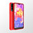 Custodia Silicone Ultra Sottile Morbida Cover Fronte e Retro 360 Gradi per Huawei P20 Pro Rosso