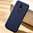 Custodia Silicone Ultra Sottile Morbida Cover Fronte e Retro 360 Gradi per Nokia X6 Blu