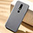 Custodia Silicone Ultra Sottile Morbida Cover Fronte e Retro 360 Gradi per Nokia X6 Grigio