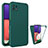 Custodia Silicone Ultra Sottile Morbida Cover Fronte e Retro 360 Gradi per Samsung Galaxy F42 5G Verde