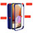 Custodia Silicone Ultra Sottile Morbida Cover Fronte e Retro 360 Gradi per Samsung Galaxy M32 5G