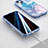 Custodia Silicone Ultra Sottile Morbida Cover Fronte e Retro 360 Gradi YJ1 per Apple iPhone 13 Pro Max